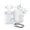 Airpods Housse Etanche Et Antichoc CaseProof Couleur: Phosphorescent -Borcelle Store airpods etui de protection etanche antichoc en silicone blanc phosphorescent bleu