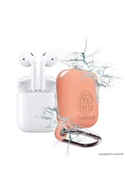 Airpods Housse Etanche Et Antichoc CaseProof Couleur: Papaye