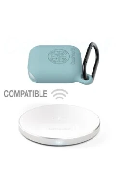 Airpods Housse Etanche Et Antichoc CaseProof Couleur: Bleu Celadon -Borcelle Store airpods housse de protection etanche en silicone bleu celadon 8