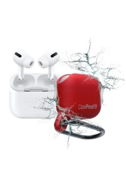 Airpods Pro Etui Etanche Et Antichoc CaseProof Couleur: Rouge