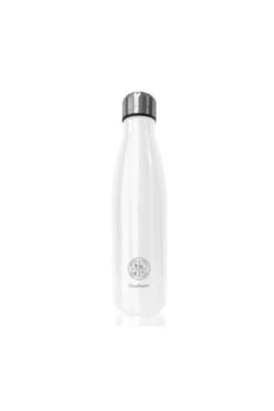 Bouteille Isotherme En Acier Inoxydable 500 Ml - Blanc Brillant