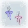Ribbon Pearl IPhone Dust Plug -Borcelle Store bow p3 min