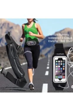 Ceinture Runningimperméable Compatible Smartphone -Borcelle Store ceinture running impermeable smartphone caseproof 9