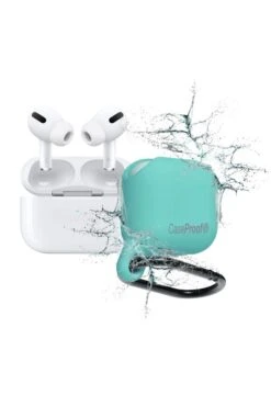 Airpods Pro Etui Etanche Et Antichoc CaseProof Couleur: Bleu Celadon