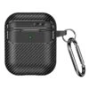 Etui Antichoc Pour AirPods 3 Fibre De Carbon Noire 2 Etui Antichoc Pour AirPods 3 Fibre De Carbon Noire -Borcelle Store etui antichoc pour airpods 3 fibre de carbon noire