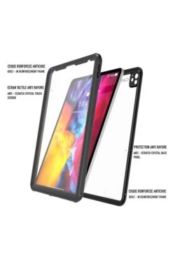 IPad Pro 12.94ème Génération - Coque Etanche Et Antichoc CaseProof -Borcelle Store ipad pro 1 29 4 eme generation coque etanche et antichoc caseproof 6