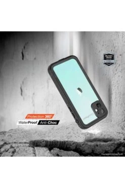 IPhone 11 - Coque Etanche Et Antichoc - Série WATERPROOF -Borcelle Store iphone 11 coque etanche et antichoc serie waterproof 3