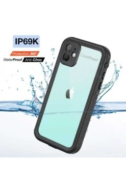 IPhone 11 - Coque Etanche Et Antichoc - Série WATERPROOF -Borcelle Store iphone 11 coque etanche et antichoc serie waterproof 4
