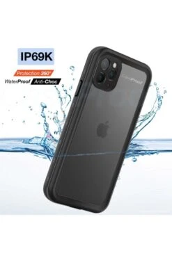 IPhone 11 Pro - Coque Etanche Et Antichoc - Série WATERPROOF -Borcelle Store iphone 11 pro coque etanche et antichoc serie waterproof 3