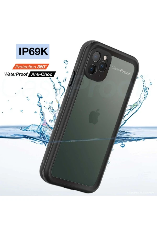 IPhone 11 Pro Max - Coque Etanche Et Antichoc - Série WATERPROOF 6 IPhone 11 Pro Max - Coque Etanche Et Antichoc - Série WATERPROOF - Image 4