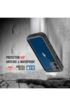 IPhone 12 - Coque Étanche Et Antichoc - Série WATERPROOF -Borcelle Store iphone 12 coque etanche et antichoc serie waterproof 3
