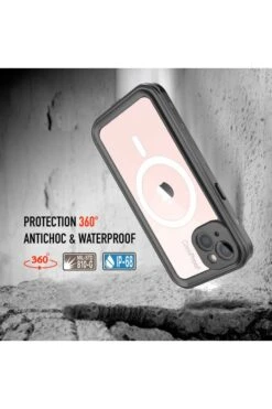 IPhone 13 MagSafe- Coque Etanche Et Antichoc - Série WATERPROOF -Borcelle Store iphone 13 magsafe coque etanche et antichoc serie waterproof 6