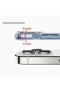 IPhone 13 Mini- Protection 360° AntiChoc - Transparent Magsafe Série SHOCK 20 IPhone 13 Mini- Protection 360° AntiChoc - Transparent Magsafe Série SHOCK -Borcelle Store iphone 13 mini protection 360 antichoc transparent magsafe serie shock 5