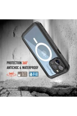 IPhone 13 Pro Max MagSafe - Coque Etanche Et Antichoc - Série WATERPROOF -Borcelle Store iphone 13 pro max magsafe coque etanche et antichoc serie waterproof 3