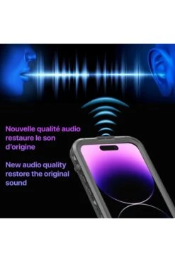 IPhone 14 - Coque Etanche Et Antichoc - Compatible Magsafe -Borcelle Store iphone 14 coque etanche et antichoc compatible magsafe 2