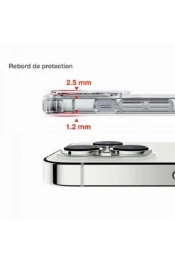 IPhone 15 Plus - Protection 360° AntiChoc - Magsafe Série SHOCK -Borcelle Store iphone 15 plus protection 360 antichoc magsafe serie shock 8