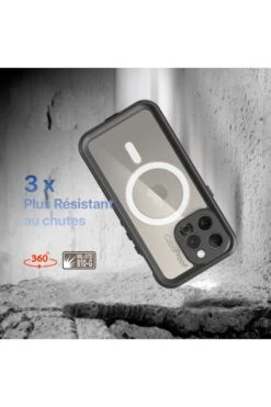 IPhone 15 Pro Max - Coque Etanche Et Antichoc - Compatible Magsafe -Borcelle Store iphone 15 pro max coque etanche et antichoc compatible magsafe 11