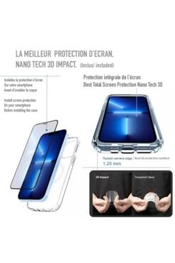 IPhone 15 Pro - Protection 360° AntiChoc - Magsafe Série SHOCK -Borcelle Store iphone 15 pro protection 360 antichoc magsafe serie shock 11