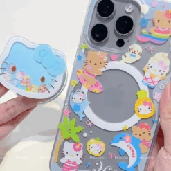 Kitty Summer Holiday MagSafe Phone Case