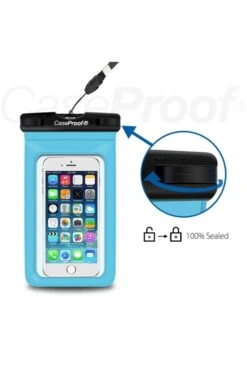 Pochette étanche 20m Pour Smartphone Turquoise 8 Pochette étanche 20m Pour Smartphone Turquoise -Borcelle Store pochette etanche 20m smartphone turquoise 2