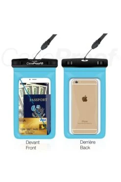 Pochette étanche 20m Pour Smartphone Turquoise 9 Pochette étanche 20m Pour Smartphone Turquoise -Borcelle Store pochette etanche 20m smartphone turquoise 3