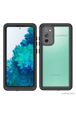 Samsung Galaxy S 20 FE 5G/4G - Coque Etanche & Antichoc - Série WATERPROOF -Borcelle Store samsung galaxy s 20 fe 5g4g coque etanche antichoc serie waterproof 2