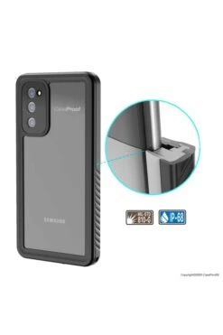 Samsung Galaxy S 20 FE 5G/4G - Coque Etanche & Antichoc - Série WATERPROOF -Borcelle Store samsung galaxy s 20 fe 5g4g coque etanche antichoc serie waterproof 6