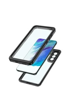 Samsung Galaxy S 21 FE 5G - Coque Etanche & Antichoc - Série WATERPROOF -Borcelle Store samsung galaxy s 21 fe 5g coque etanche antichoc serie waterproof 5