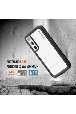 Samsung GalaxyS22 5G - Coque Etanche & Antichoc - Série WATERPROOF -Borcelle Store samsung galaxy s22 5g coque etanche antichoc serie waterproof 2