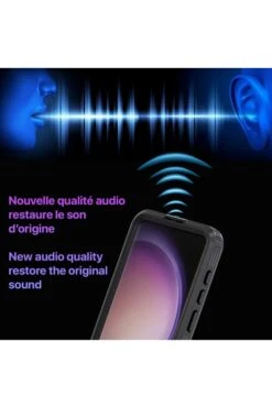 Samsung Galaxy S23 Plus- Coque Etanche & Antichoc - Série WATERPROOF -Borcelle Store samsung galaxy s23 plus coque etanche antichoc serie waterproof 6