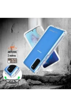 Samsung S 20 - Protection 360° AntiChoc - Transparent Série SHOCK -Borcelle Store samsung s 20 protection 360 antichoc transparent serie shock 2