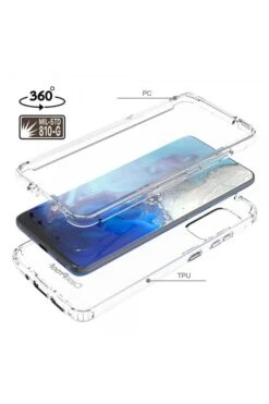 Samsung S 20 - Protection 360° AntiChoc - Transparent Série SHOCK -Borcelle Store samsung s 20 protection 360 antichoc transparent serie shock 3